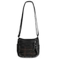 thumbnail image 2 of Spencer Women Crossbody Bag Denim Shoulder Purses Lightweight Handbag Travel Purses Bag for Women, Black, 2 of 11