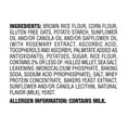 thumbnail image 6 of Milton's Gluten Free Crackers - Crispy Sea Salt, 4.5oz, Plastic Bag, 6 of 6
