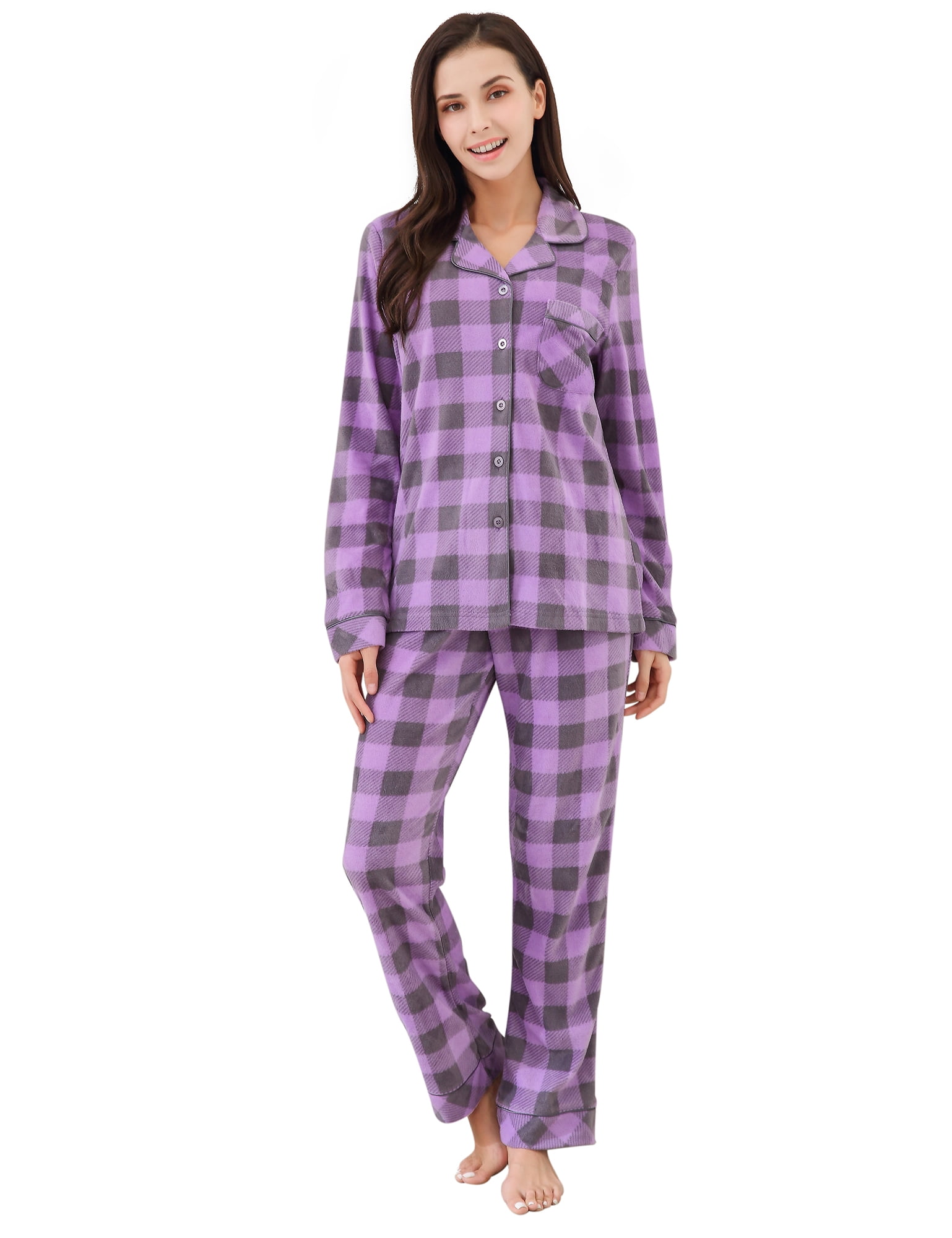 Warm women's pajamas sets Clearance