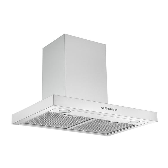 Ancona 30” Convertible Wall-Mounted Rectangular Range Hood in Stainless Steel