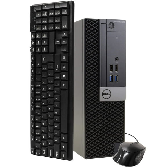 "Dell Optiplex 7040 Desktop Computer PC, 3.20 GHz Intel i5 Quad Core Gen 6, 16GB DDR3 RAM, 512GB SSD Hard Drive, Windows 10 Professional 64bit"