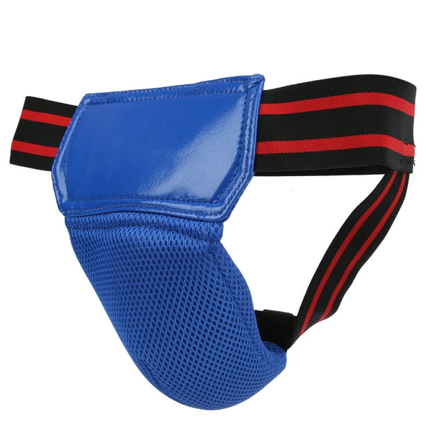 Groin Protector, Comfortable Groin Guard With Adjustable Elastic Band For  Boxing Muay Thai For Kickboxing And MMA Fighting Blue