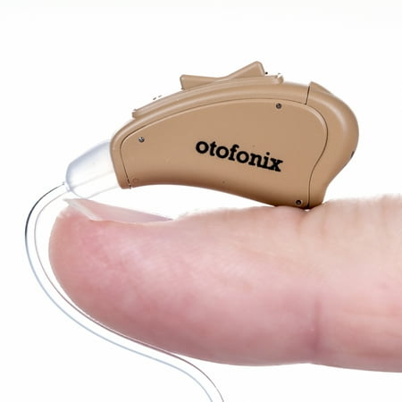 - Otofonix Elite Hearing Aid | Hearing Amplifier | BTE Hearing Device | FDA Approved (Right Ear, Beige)
