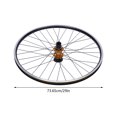 thumbnail image 2 of 29" Mountain Bike Wheelset Aluminum Alloy Disc Quick Release Front Rear Wheels, 2 of 12