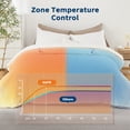 thumbnail image 4 of JoanKaren Heated Blanket Electric Throw,50"x60" Cozy Faux Rabbit Fur Heating Blanket,4 Heat Settings,Over-Heat Protection,Milky White, 4 of 8