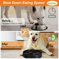thumbnail image 3 of WHIPPY Slow Feeder Dog Bowl for Large Dogs Bloat Stop Preventing Choking Dog Bowls, 3 of 7