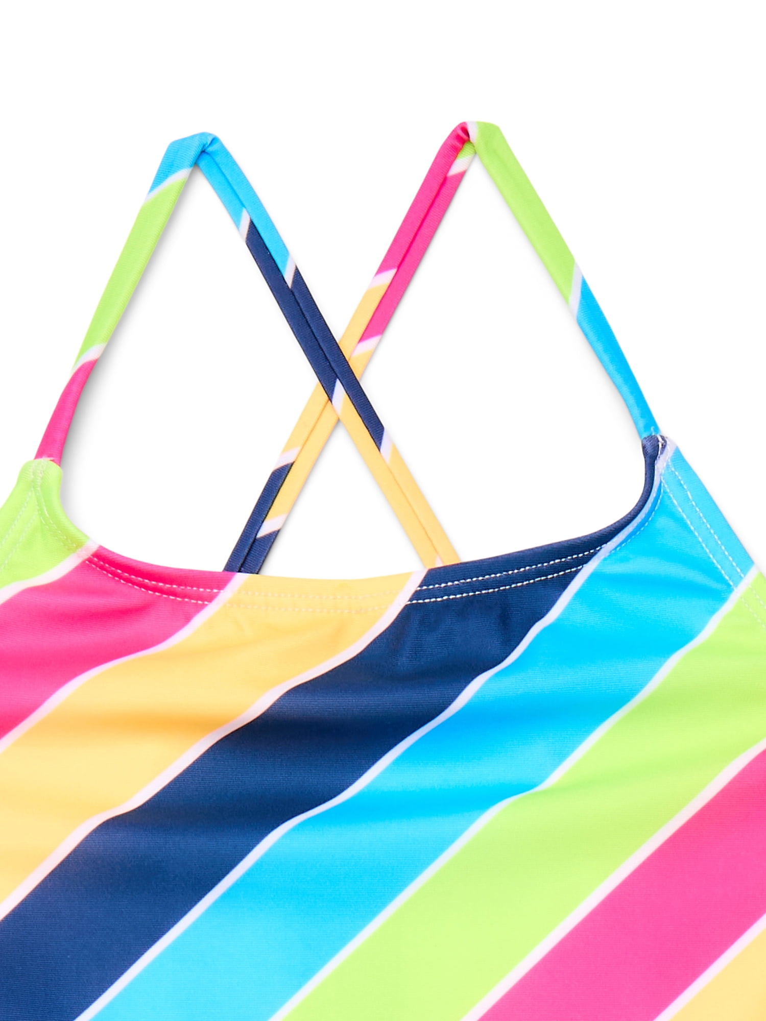 Ocean Gear Girls Tankini Top and Bottoms Swim Set, 2-Piece, Sizes 4-18