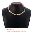 thumbnail image 4 of Personality simple collarbone choker rhinestone necklace, 4 of 5