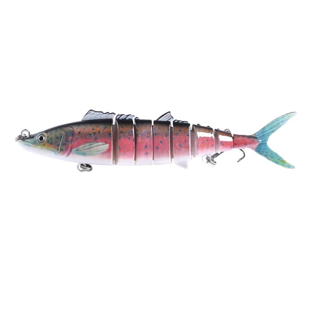 Señuelo de pesca articulado múltiple Shamjiam Cebo de segmento biónico de pesca