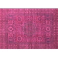 thumbnail image 1 of Ahgly Company Indoor Rectangle Abstract Pink Modern Area Rugs, 6' x 9', 1 of 4