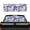 Blue Camo Duck Pattern, variant on Pzuqiu Camouflage Wolves Print Perforated Vinyl Rear Window Decal 66.9 x 22.4 Inch, UV Resistant See-Through Sticker for Pickup Trucks, Cars and Outdoor Style