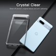 thumbnail image 3 of AQWAL-Case for Google Pixel 7a 6.1-Inch 2023, Non-Yellowing Shockproof Bumper Protective Phone Cover, Anti-Scratch Hard PC Back (Clear), 3 of 4
