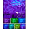 thumbnail image 2 of Proyector de luz nocturna JanHm Northern Lights Aurora 3 en 1 con RUIDO blanco altavoz Bluetooth, 2 of 5