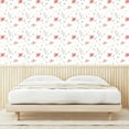 thumbnail image 3 of Ambesonne Space Peel & Stick Wallpaper for Home, Butterfly Flower Triangle Art, 13"x72", Dark Salmon and White, 3 of 5