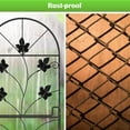 thumbnail image 5 of 10pack Decorative Garden Fence Border Metal Wire Fence Animal Barrier 38in×10Ft, 5 of 11