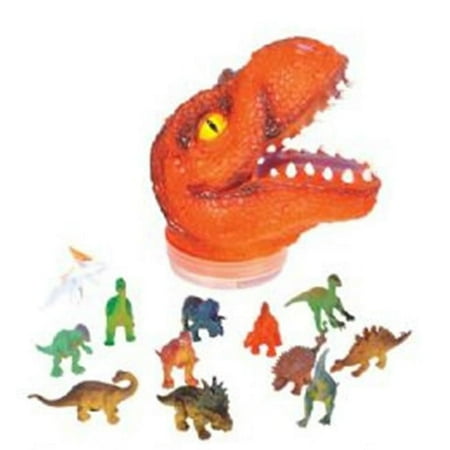 WeGlow International 29DHC8TR 8 inch Dinosaur Head Cases - T - Rex