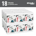thumbnail image 2 of WypAll PowerClean L40 Cloths Extra Absorbent Wipes (05701), Quarterfold, Bulk Paper Wipers, White (18 Packs of 56 Sheets, 1,008 Sheet Total), 2 of 10