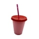 thumbnail image 2 of Matsuzay Con tapas de paja, taza de paja reutilizable, taza de café, jugo, taza de paja, fondo de plástico personalizado, taza portátil para Utensilios de cocina Matsuzay HA003548-00, 2 of 6