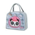 thumbnail image 3 of kkbbma under $5 6Pcs Insulated Lunch Bag, KidsLunch Bag, Insulated Bento Bag ForChildren, Cute Animal Lunch Box Bag, Thermal Food Bag For Study, Leak Proof Lunch Bag With Handle, 3 of 9