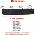 thumbnail image 5 of Complete Protection for Outdoor Awning, All-Season Use Gray Canopy Cover 420D, Dustproof Waterproof Cover with Adjustable Drawstring for Windproofing, Easy to Clean and Carry, 5 of 5