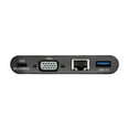thumbnail image 3 of Tripp Lite USB C to VGA Multiport Adapter Dock USB Type C to VGA Black, 3 of 9