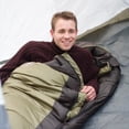 thumbnail image 5 of Coleman North Rim 0°F Saco de dormir grande y alto, saco de dormir tipo momia para clima frío para adultos, cremallera sin enganches con capucha ajustable para calidez y ventilación, sin PFAS, 5 of 5