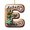 E, variant on FastXmas Christmas Initials Shaped Stockings, 7.8 Inches 24 Letters Embroidered Initials Knit White Xmas Stocking Decor Xmas Tree Stockings Decor for Family Tree Decorations and Gifts Container(A)