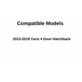 thumbnail image 2 of Driver Left Side Front Door Window Door Glass Compatible with Toyota Yaris 4 Door Hatchback 2012-2019 Models, 2 of 5