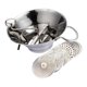 thumbnail image 4 of Molinillo de alimentos de acero inoxidable, molinillo de alimentos giratorio, molinillo de cocina, colador multifuncional portátil, licuadora de alime, 4 of 9
