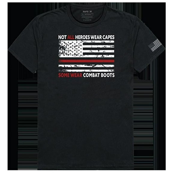 Rapid Dominance  Not All with TRL Tactical Graphic Tee Shirt, Black - Small