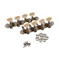 thumbnail image 1 of Clavijas de mandolina Accesorios para instrumentos Fáciles de instalar 4 izquierdas y 4 derechas Plata, 1 of 9