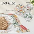 thumbnail image 3 of Spring Floral Body Pillow Covers 20"x60", Watercolor Roses Eucalyptus Leaves Botanical Soft Brushed Microfiber Breathable Throw Pillow Covers, Pillowcase with Zipper for Couch Sofa Bedroom, 3 of 9