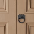 thumbnail image 2 of Renovators Supply Cabinet Handles 3" Black Wrought Iron Drawer Pulls Antique Kitchen Cabinet Handles w/Screws, 2 of 9