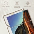 thumbnail image 6 of Elephant Stock Yosemite Fire Waterfall Wall Art - Vertical Multi Panel Canvas - Living Room Wall Decor - Nature Multi Panel - Orange And Gray Decor - 24" x 38", 6 of 8