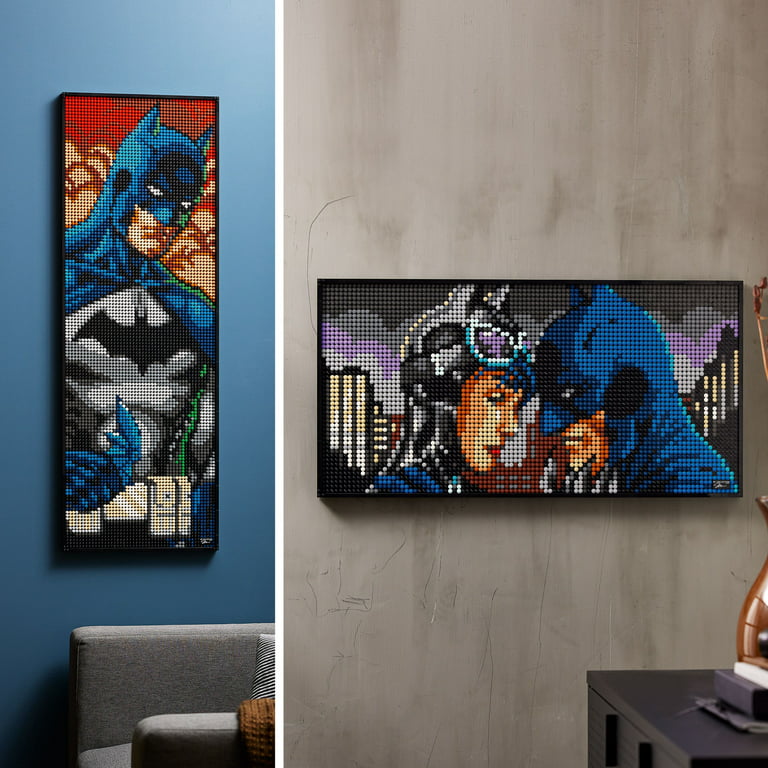 LEGO Art Jim Lee Batman Collection 31205 Building Blocks - Superhero Canvas  Wall Decor with Joker, Harley Quinn, or Batman Portraits, DC Comics DIY  Poster, Gift Idea for Men, Women, and Adults 