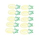 thumbnail image 1 of Clips De Papel Metálicos, Clips De Papel De Oficina Antioxidantes Proceso De Galvanoplastia Material De Metal 100 Piezas Portátil Para Oficina Para Clasificación De Archivos Cergrey Office Paper Clips, 1 of 8