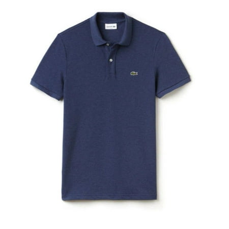 Lacoste Men's Classic Pique  Short Sleeve Polo Shirt Slim Fit Anchor Chine