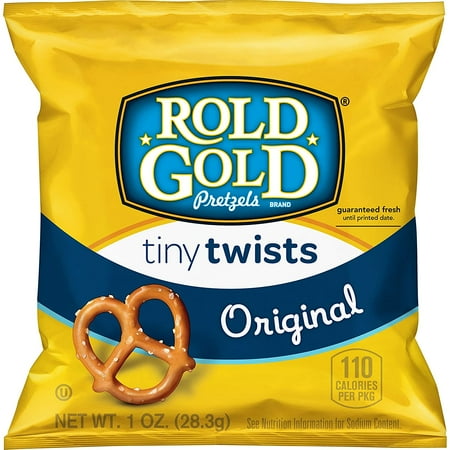 ( best by Aug 15 2023) Rold Gold Tiny Twists Pretzels, 1 Ounce (Pack of 40)