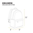 thumbnail image 2 of Mochila Carhartt Classic 21L resistente al agua con portátil de 15 pulgadas, 2 of 3