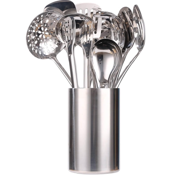 Juego de utensilios de cocina Standcn de acero inoxidable 18/10, 12 piezas