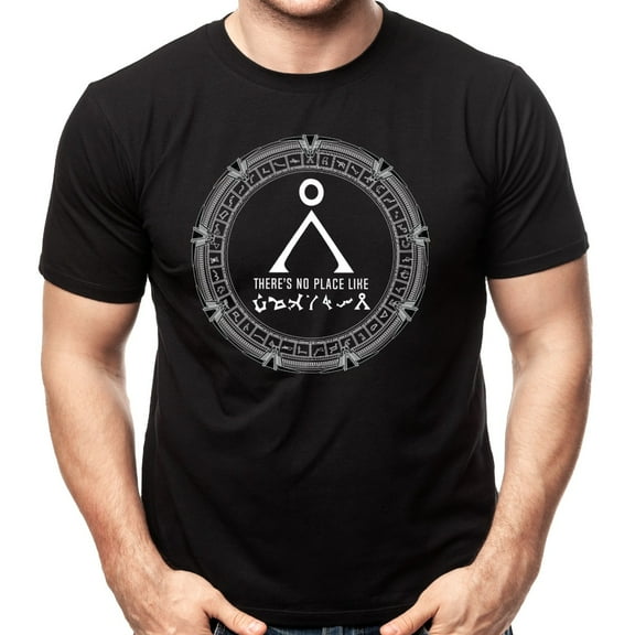 Stargate No Place Like Home Gate Adult Shirt-Small