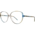 thumbnail image 1 of Flat Earth FE5883 Blue/Tan Crystal Eyeglass Frame, 1 of 1