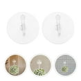 thumbnail image 2 of Oraceous 40PCS Small Suction Cup Hooks Removable Suction Hooks Transparent Wall Hooks for Hanging Removable Reusable Bathroom Suction Hooks, 2 of 10