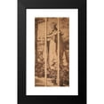 thumbnail image 2 of Józef Mehoffer 14x24 Black Modern Framed Museum Art Print Titled - Mother of God, Queen of Poland (1895), 2 of 5