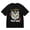 black, variant on Men's T-Shirt The Little Wild King Tiger With Crown And Glasses Comfortable And Versatile Outdoor Casual Short Sleeve