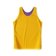 thumbnail image 6 of Ma Croix Men's Reversible Basketball Jersey Premium Moisture Wicking Mesh Practice Tank Top, 6 of 8