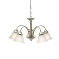 thumbnail image 2 of 2093NI Kichler Lighting Wynberg - 5 light Chandelier - 13.75 inches tall by 24.5 inches wide-Brushed Nickel Finish    -Traditional Installation, 2 of 2