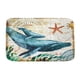 thumbnail image 2 of Estera de baño, estera antideslizante con estampado de animales marinos, no para cocina, rendimiento confiable, 2 of 8