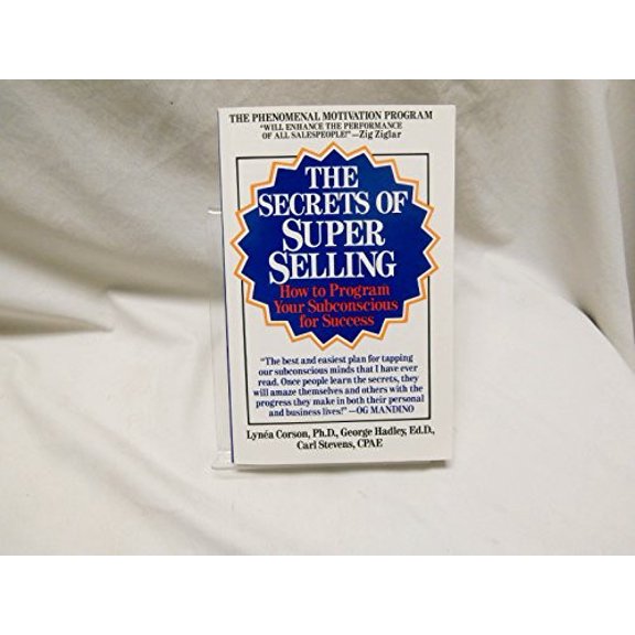Pre-Owned The Secrets of Superselling: How to Program Your Subconscious for Success Paperback