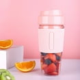 thumbnail image 3 of Zootealy Portable Blender Juicer Cup Mini Smoothies Maker Rechargeable Blender Personal Size Blender Safety Protection Travel Cup, 3 of 6